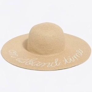 J Crew Womens Tan “On Island Time” Round Shape Long Brim Panama Hat, One Size